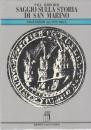 Saggio sulla storia di San Marino dalle origini all'anno mille