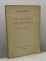 Le nuove solitudini. Acqueforti, momenti musicali, intermezzo, ottocenteschi, notturni