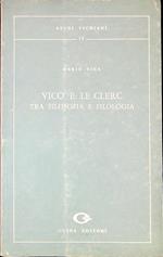 Vico e Le Clerc: tra filosofia e filologia