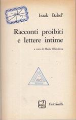 Racconti proibiti e lettere intime