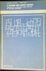 L' analisi dei centri storici : manuale per la formazione degli strumenti di intervento urbanistico