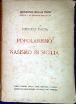 Popolarismo e nasismo in Sicilia