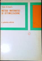 Metodi matematici di ottimizzazione