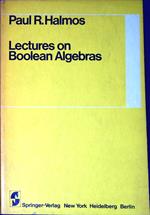 Lectures on Boolean algebras