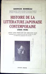 Histoire de la littérature japonaise contemporaine : (1868-1938)