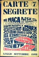 Carte segrete : rivista trimestrale di lettere ed arti N° 7 Luglio Settembre 1968