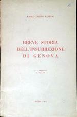 Breve storia dell'insurrezione di Genova