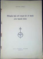 Bibliografia degli scritti stampati da G. B. Natolini, primo tipografo friulano