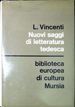 Nuovi saggi di letteratura tedesca