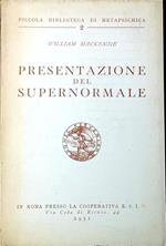 Presentazione del supernormale