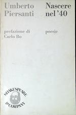 Nascere nel '40 : poesie