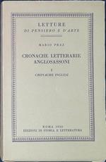 Cronache letterarie anglosassoni 1: Cronache inglesi