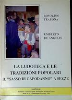 La ludoteca e le tradizioni popolari : il 'sasso di capodanno' a Sezze