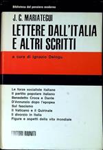 Lettere dall'italia e altri scritti