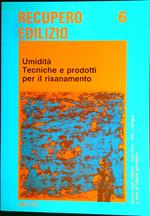 Recupero edilizio 6. UmiditÃ , tecniche e prodotti per il risanamento