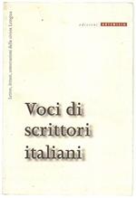 Voci di scrittori italiani. Lettere, letture, conversazioni dalla Rivista Lengua (1982-1994)