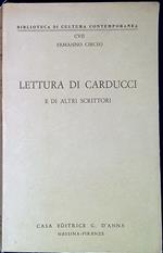 Lettura di Carducci e di altri scrittori