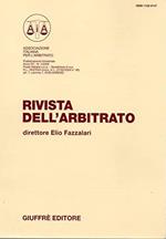 Rivista dell'Arbitrato anno XV n. 1/2005