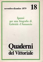 Quaderni del Vittoriale n. 18 Novembre-dicembre 1979