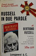 Russell in due parole