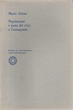 Popolazione e peste del 1630 a Carmagnola