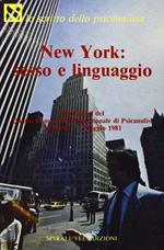 New York: sesso e linguaggio. Documenti del 5º Congresso internazionale di psicanalisi (dal 30 aprile al 2 maggio 1981)