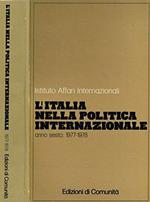 L' Italia Nella Politica Internazionale Anno Sesto 1977-1978