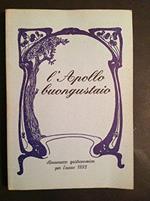 L' Apollo Buongustaio:Almanacco Gastronomico Per L' Anno 1992