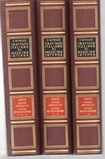 Sangue-organi emopoietici-sistema reticolo-istiocitario Vol. I° , II°, III° Trattato italiano di medicina interna