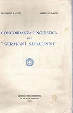 Concordanza linguistica dei «Sermoni Subalpini»