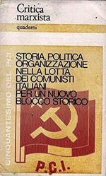 Storia, politica, organizzazione nella lotta dei comunisti italiani per un nuovo blocco storico : cinquantesimo del PCI