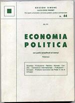 Economia Politica Con Grafici Semplificati Ed Esempi N. 44 Di Aa. Vv. Ed. Simone