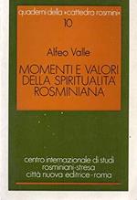 Momenti e valori della spiritualità rosminiana