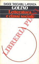 Letteratura e classi sociali