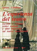 L' esperienza del teatro Savinio e Flaiano critici teatrali e altri interventi sul teatro meridionale