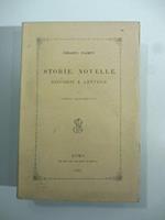 Storie, novelle, discorsi e lettere di vario argomento