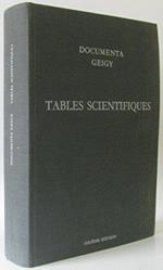 Tables scientifiques. Documenta Geigy