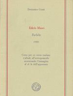 Edolo Masci. Farfalle 1980