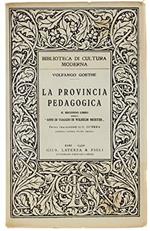 La provincia pedagogica. Il secondo libro degli 