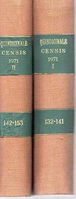 Quindicinale di note e commenti 1971 vol. 1 ( n. 132-141) + vol 2 ( n. 142-153)