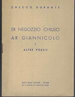 Er negozzio chiuso, Ar Giannicolo, e altre poesie