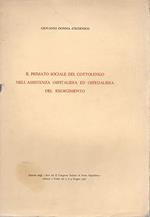 Il primato sociale del Cottolengo nell'assistenza ospitaliera ed ospedaliera del Risorgimento