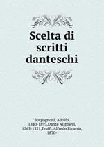 Scelta Di Scritti Danteschi