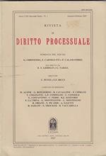 Rivista di Diritto Processuale. Diretta da: Francesco Carnelutti, Giuseppe Chiovenda, Piero Calamandrei. Anno 2007. Anno LXII, n.1-gennaio-febbraio (Seconda Serie)