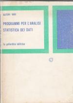 Programmi per l'analisi statistica dei dati