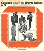 Catalogo Bolaffi del cinema italiano n. 3 tutti i film della stagione 1975/76