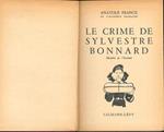Le crime de Sylvestre Bonnard ( collection pourpre )