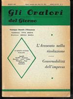 Gli Oratori del giorno rassegna mensile d'eloquenza Anno ( Marzo 1980 ) XLVIII - n. 3