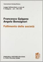 Legge fallimentare. Fallimento delle società. Artt. 146-159