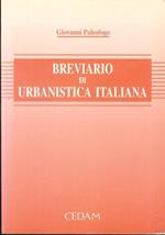 Breviario di urbanistica italiana